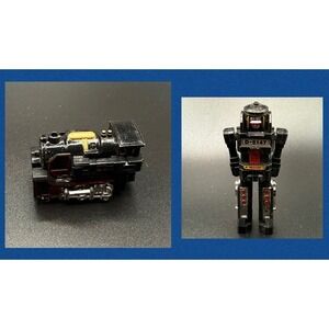 Vintage 1982 GoBots Popy Tonka MR-05 Black‎ Train